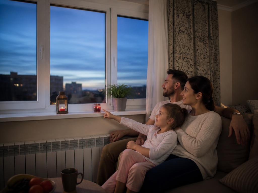 Новое пластиковое окно после установки