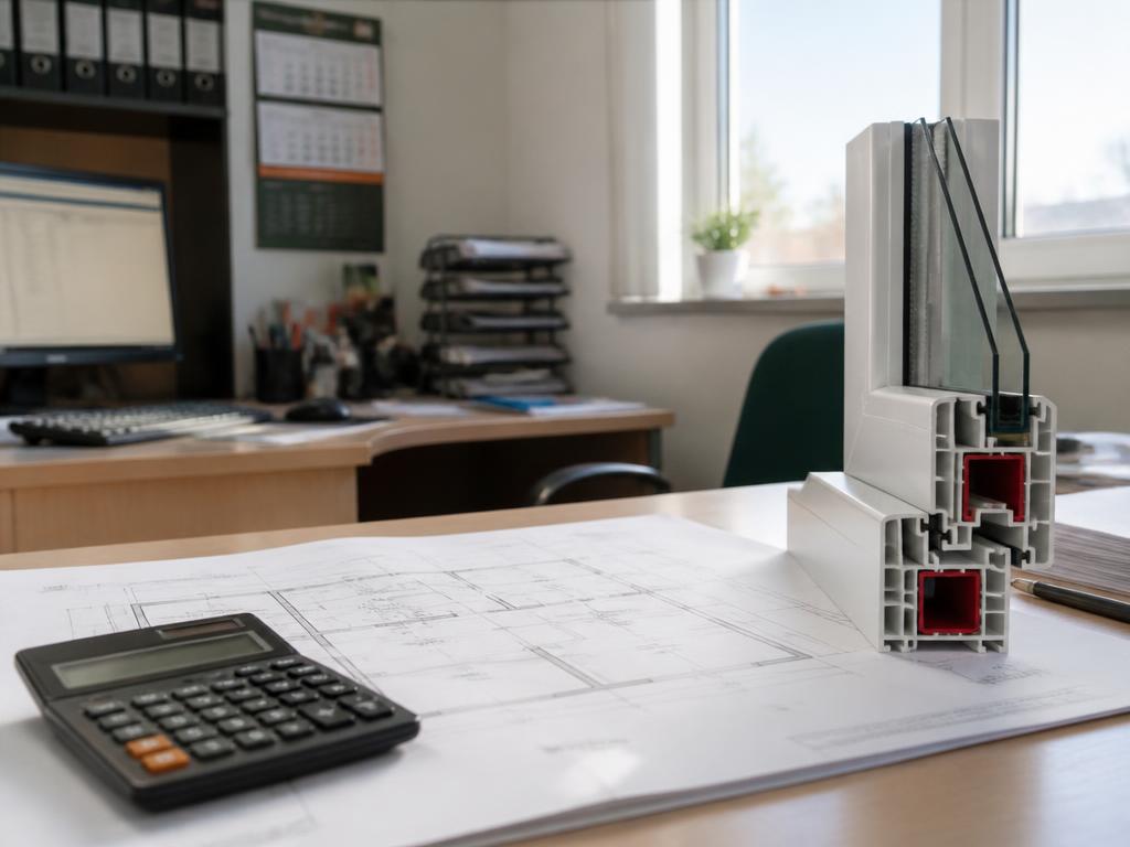 Расчёт стоимости оптового заказа окон Rehau по проекту объекта